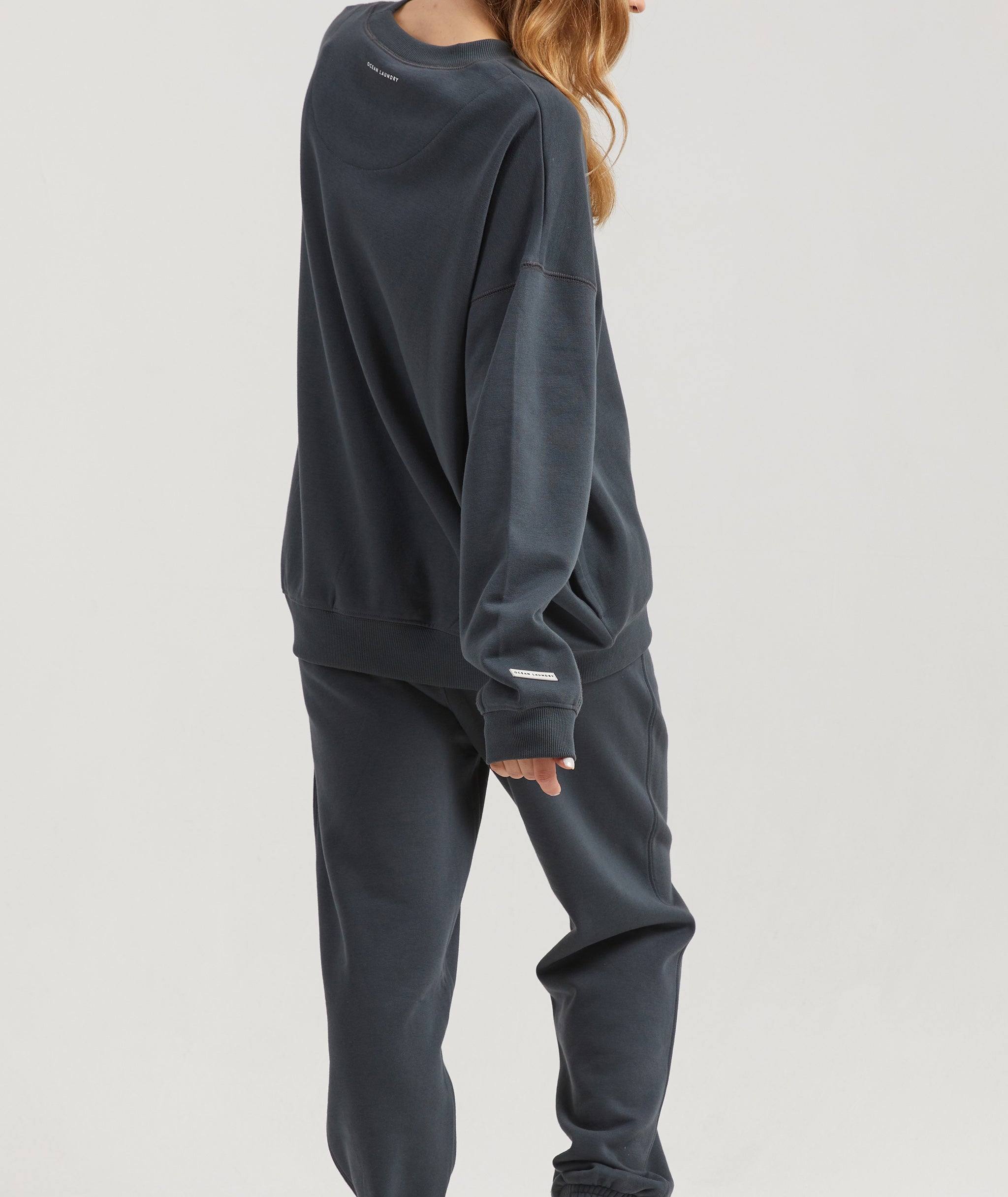 Oak Oversize Hoodie for Women - Charcoal