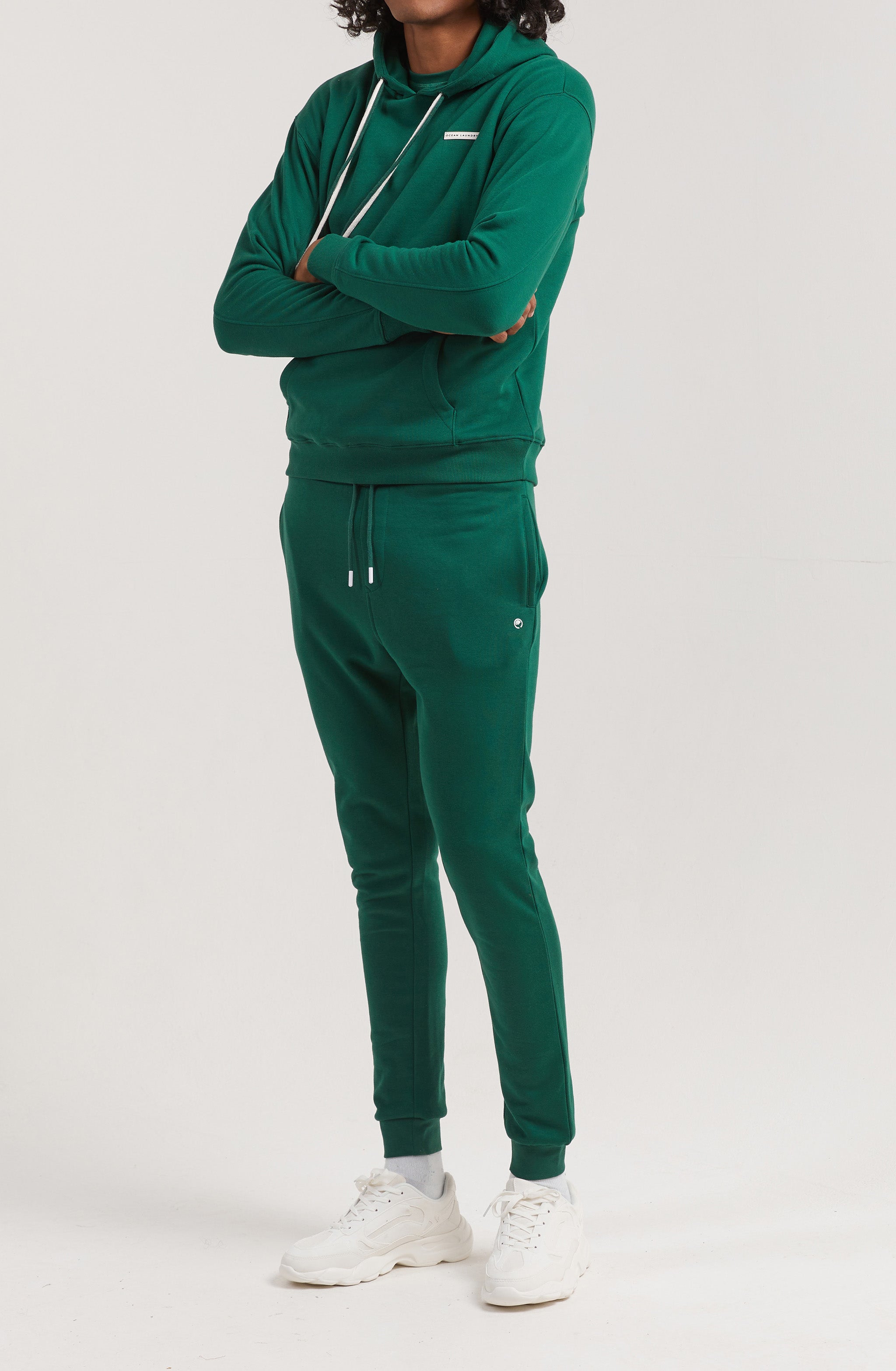 Soya Reg Regular Hoodie for Men - Botanical Green