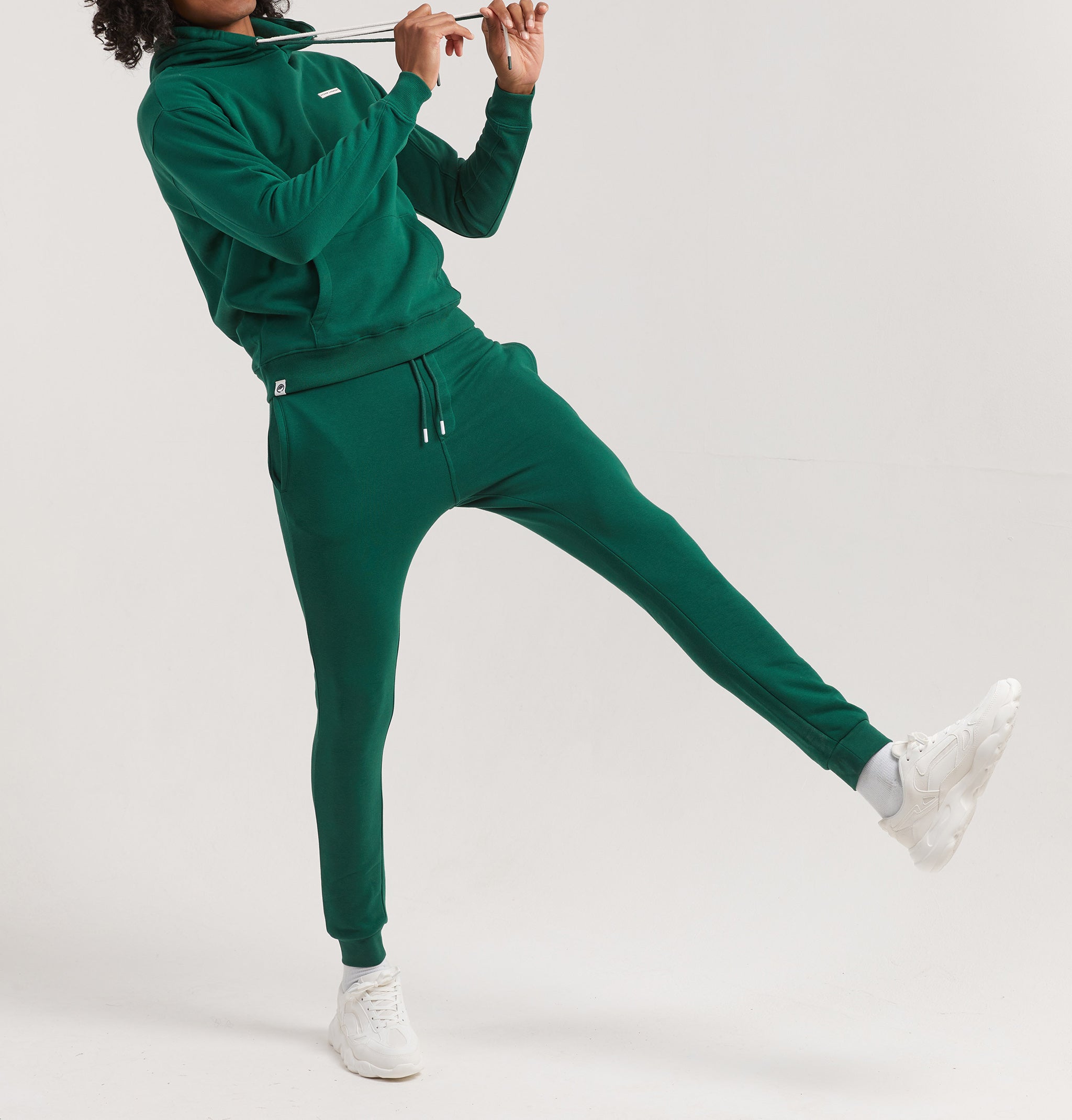 Soya Reg Regular Hoodie for Men - Botanical Green