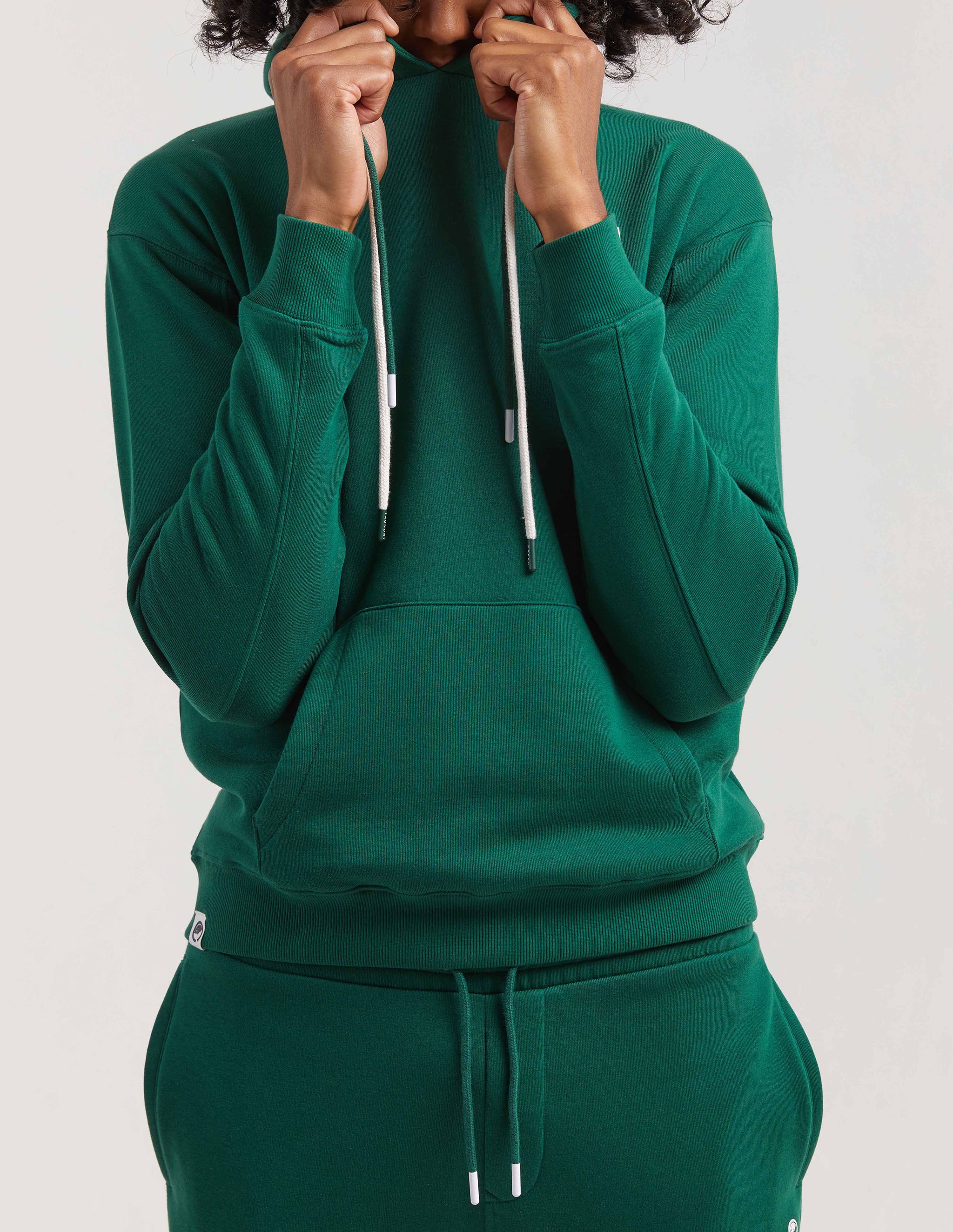 Soya Reg Regular Hoodie for Men - Botanical Green