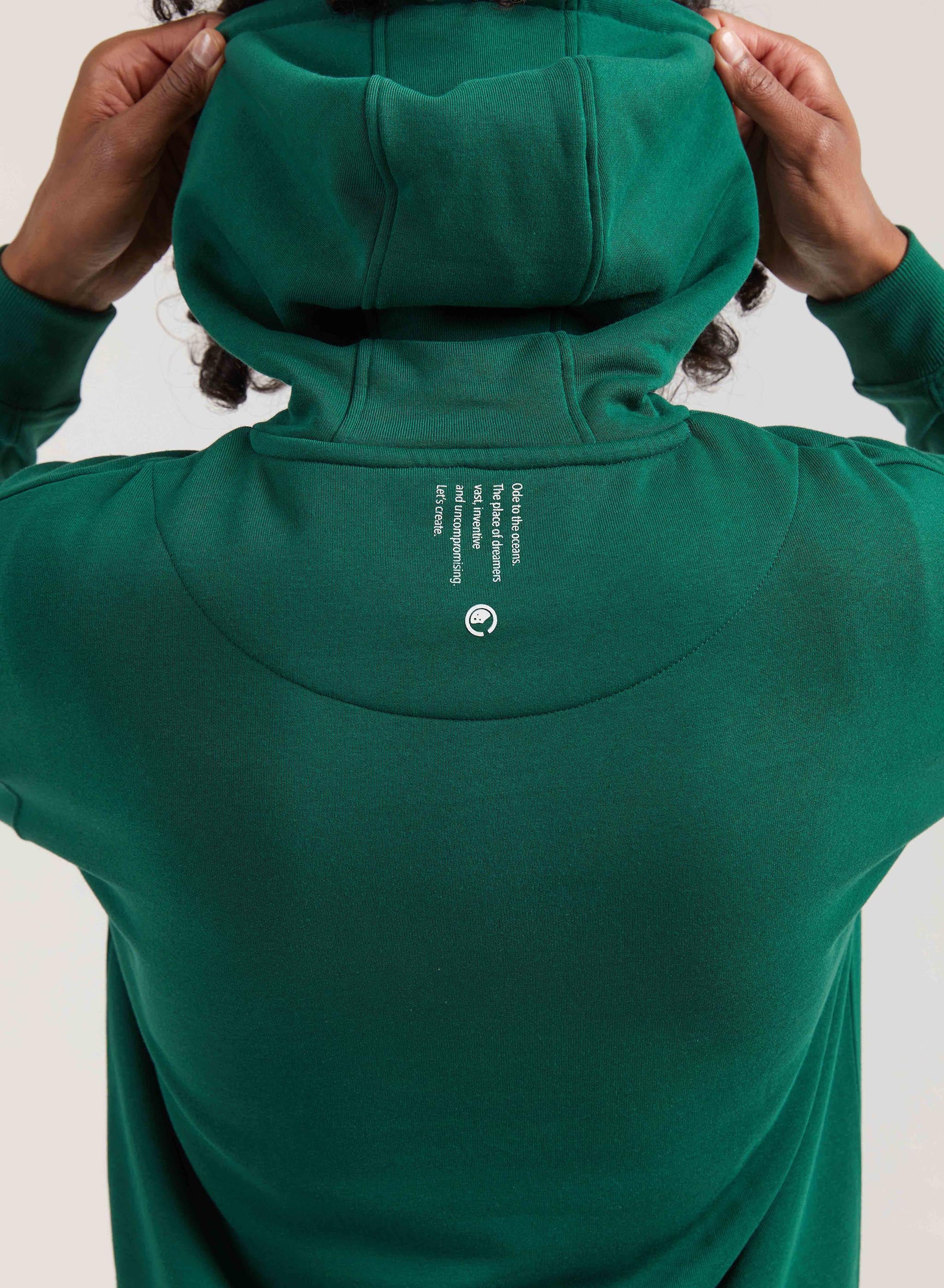 Soya Reg Regular Hoodie for Men - Botanical Green