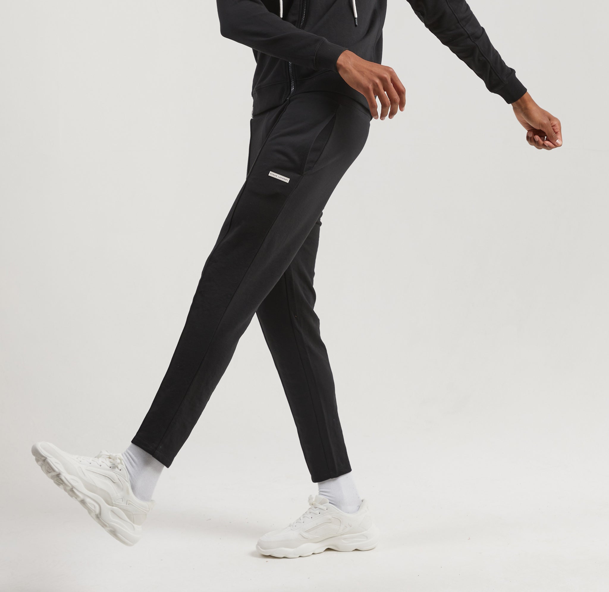 Elder Slim Joggers for Men- Black