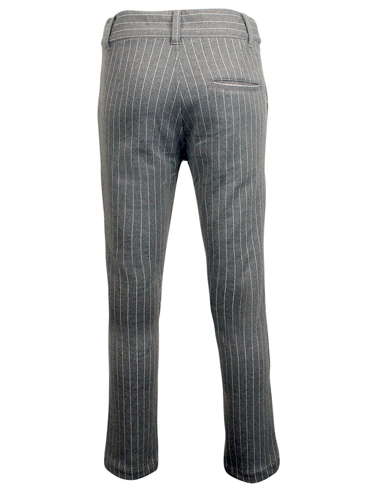 Stripe Land Trousers - Grey