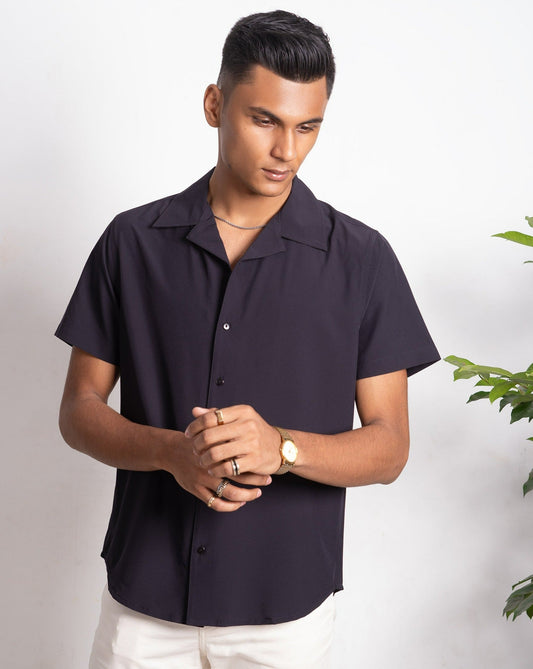 Cubana - Black - Cuban Shirt For Men