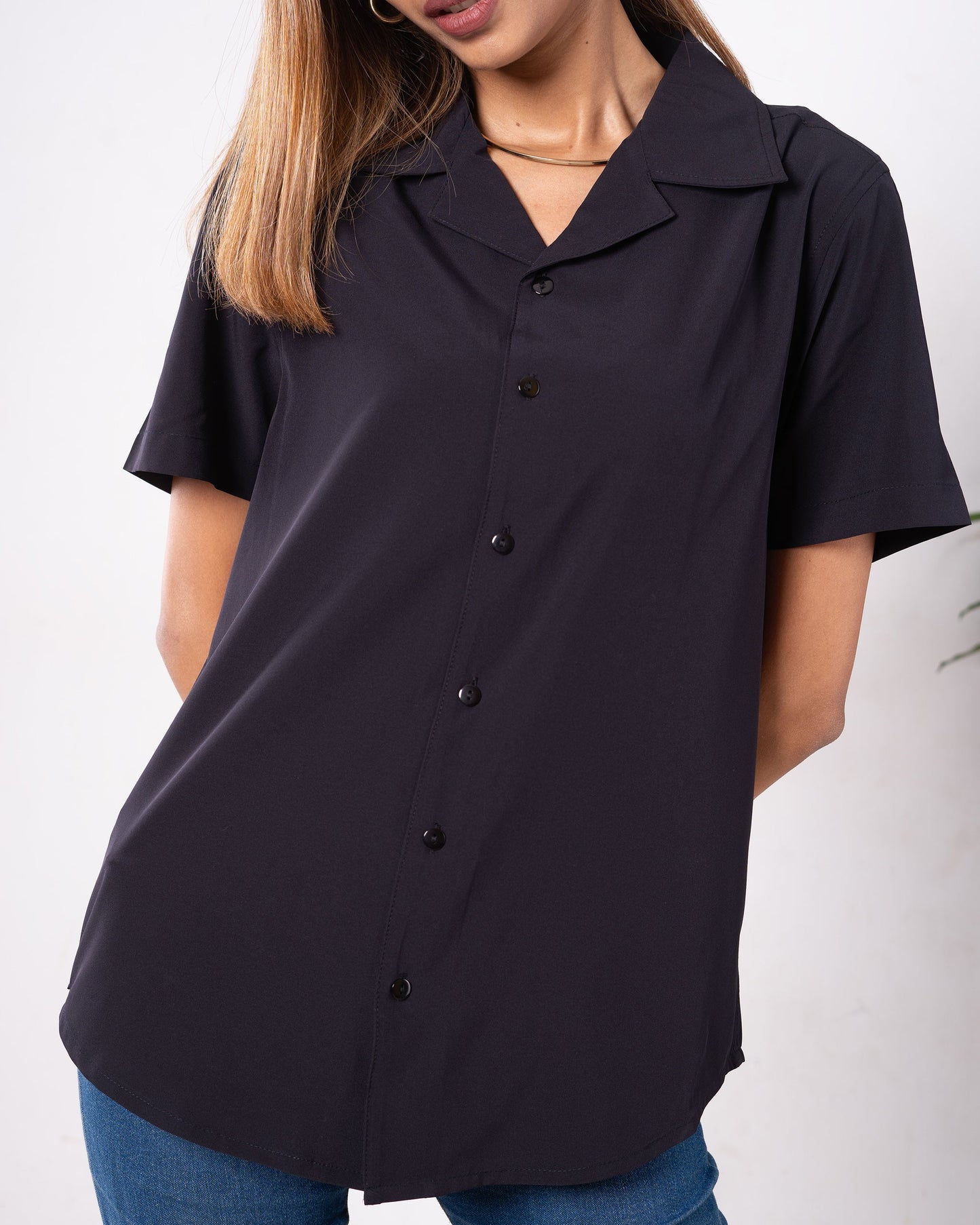Cubana - Black - Cuban Shirt For Women