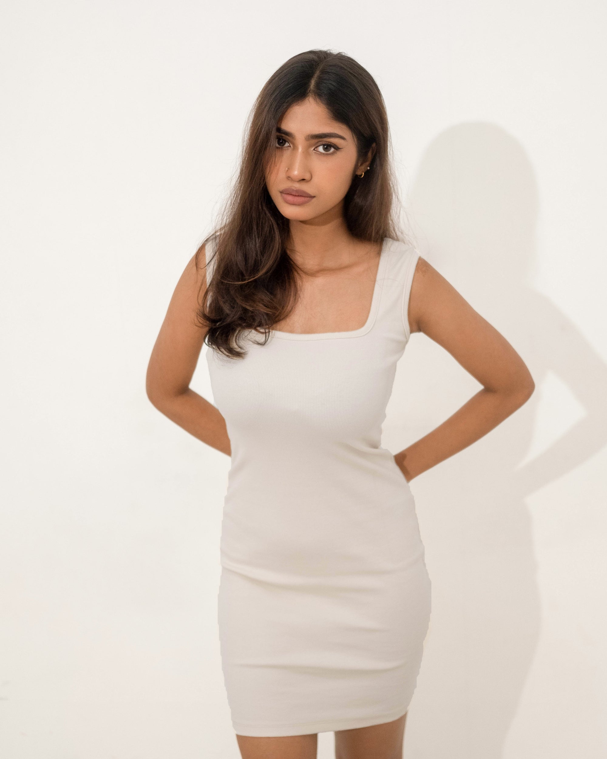 Bombshell - White Mini Bodycon
