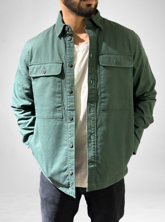 Rough & Rugged Jacket for Men - Green