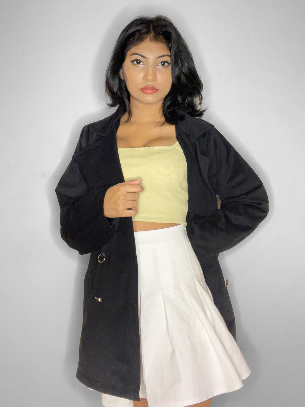 Bianca Coat for Women- Black