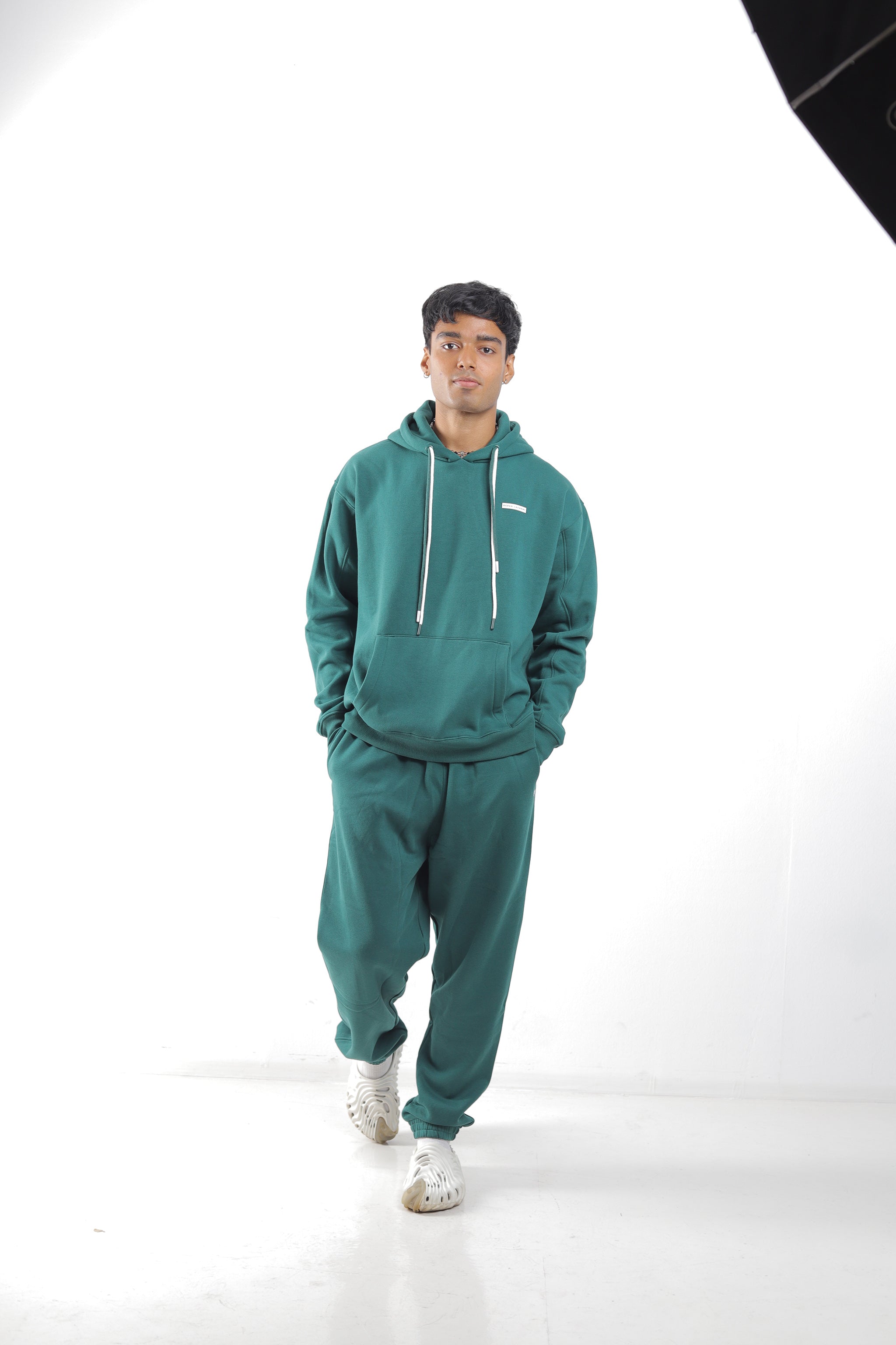 Soya Reg Regular Hoodie for Men - Botanical Green