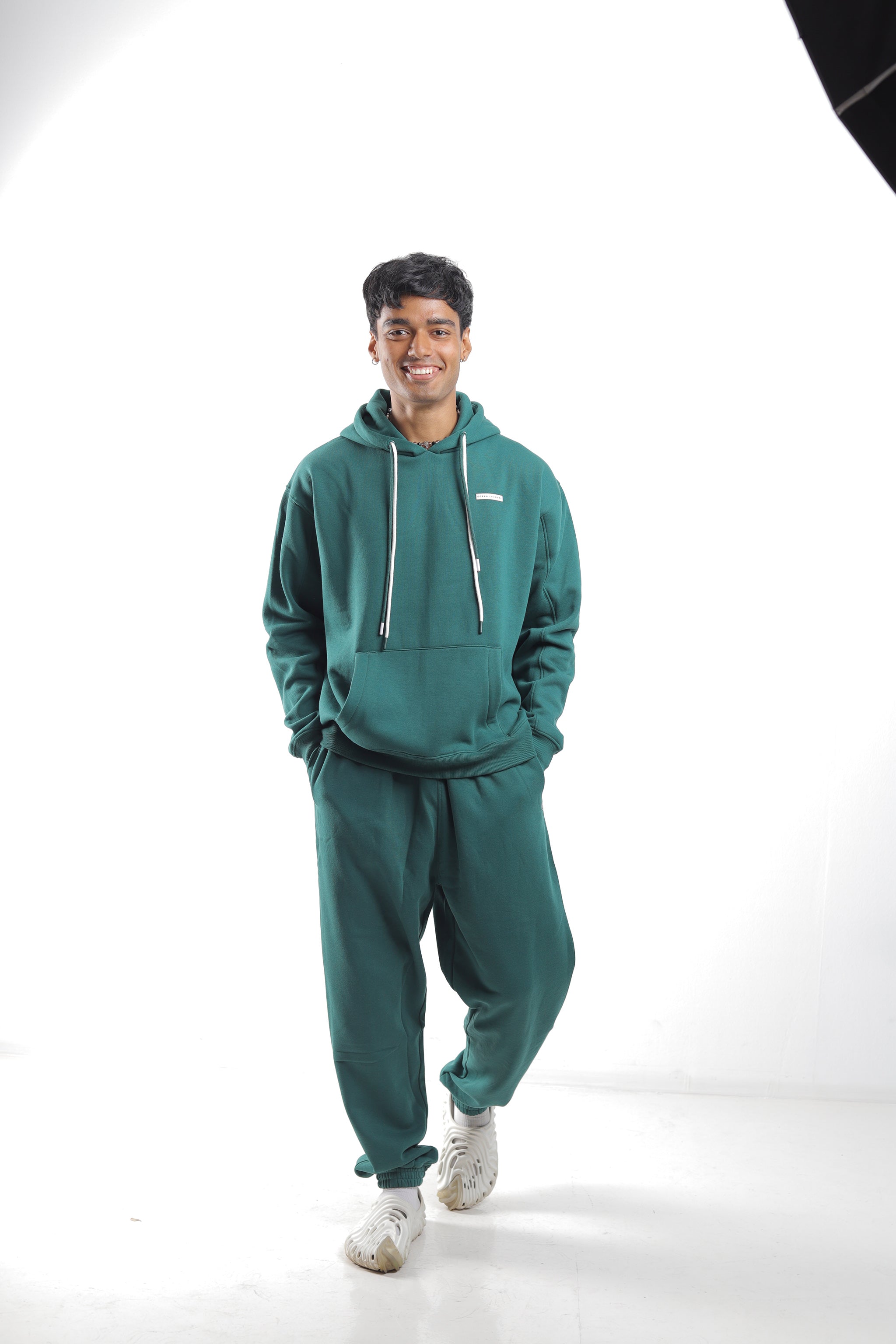 Soya Reg Regular Hoodie for Men - Botanical Green