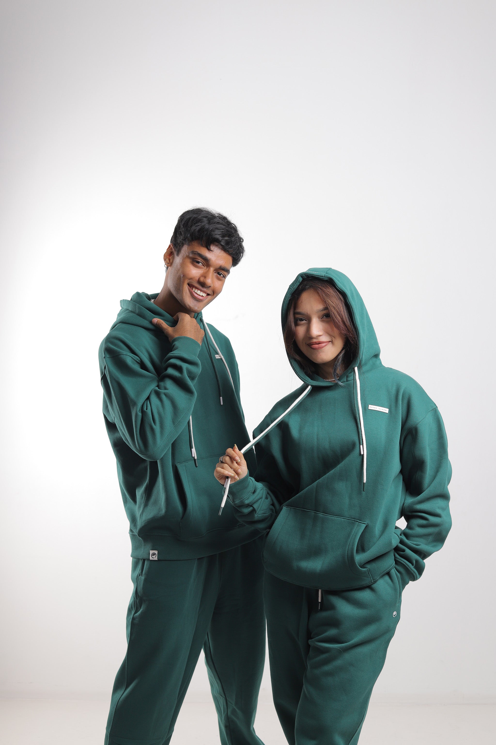 Soya Reg Regular Hoodie for Men - Botanical Green