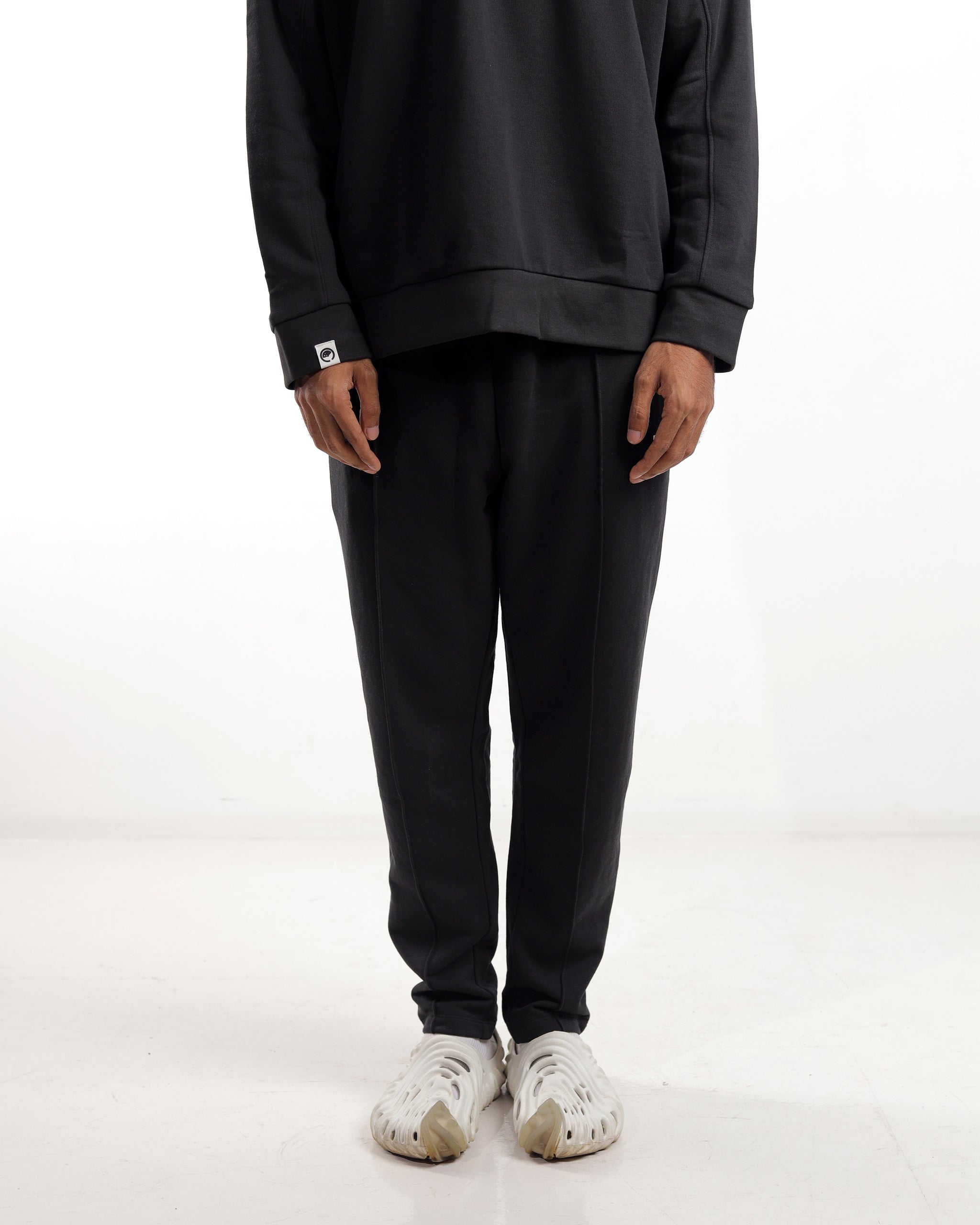 Elder Slim Joggers for Men- Black