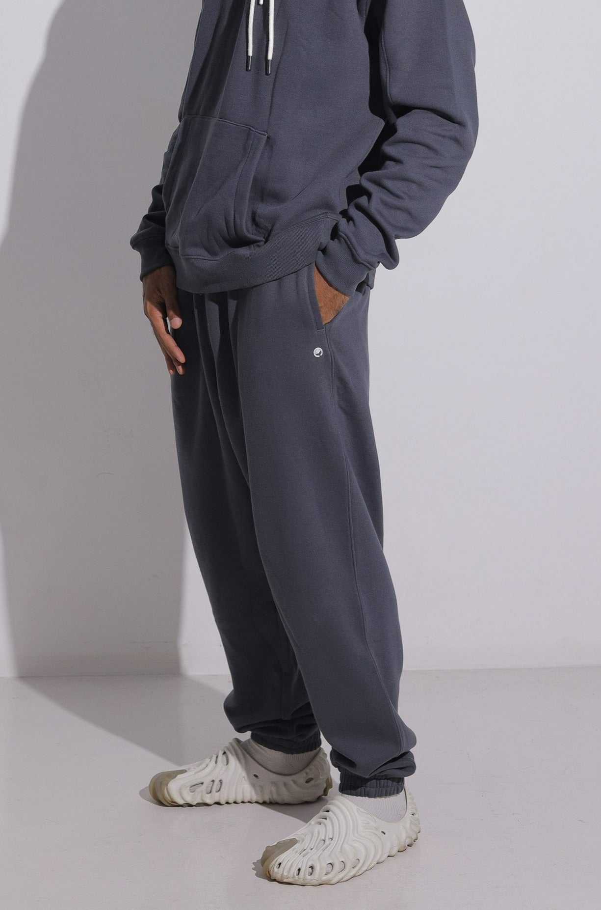 Cactus Baggy Sweatpants for Men - Charcoal