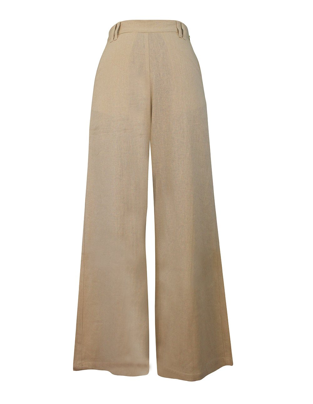 Spashe Beige Wide leg trousers You Gotta Chill 7