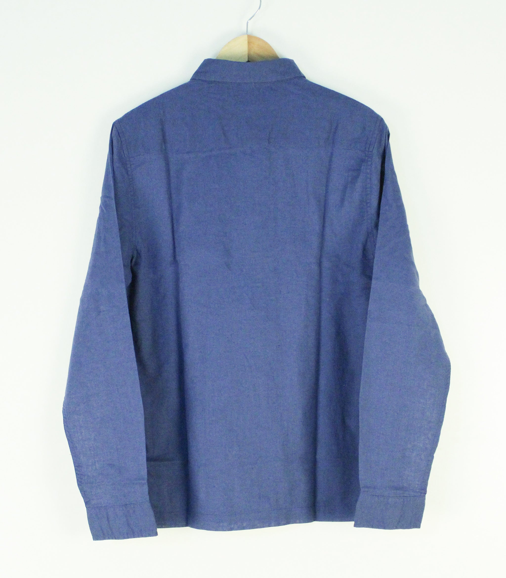Linen Shirt for Men - Midnight Blue