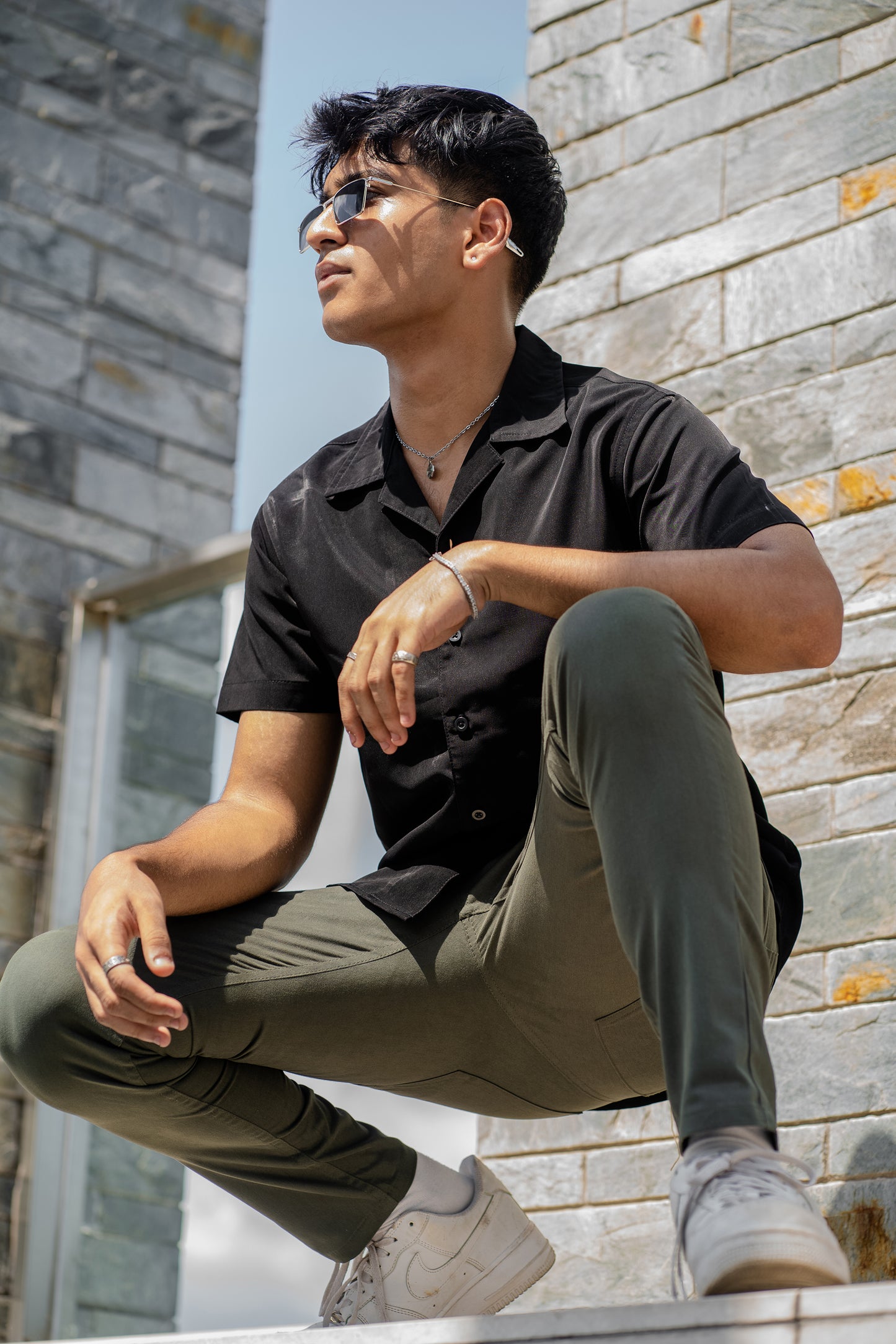 Cubana - Black - Cuban Shirt For Men