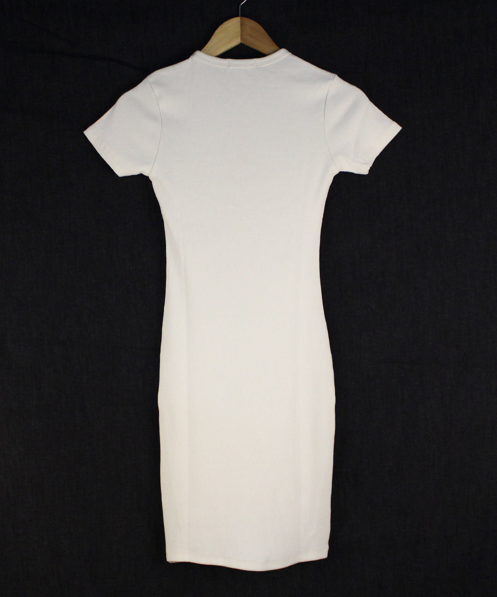 Sweetheart - Cream Mini Bodycon