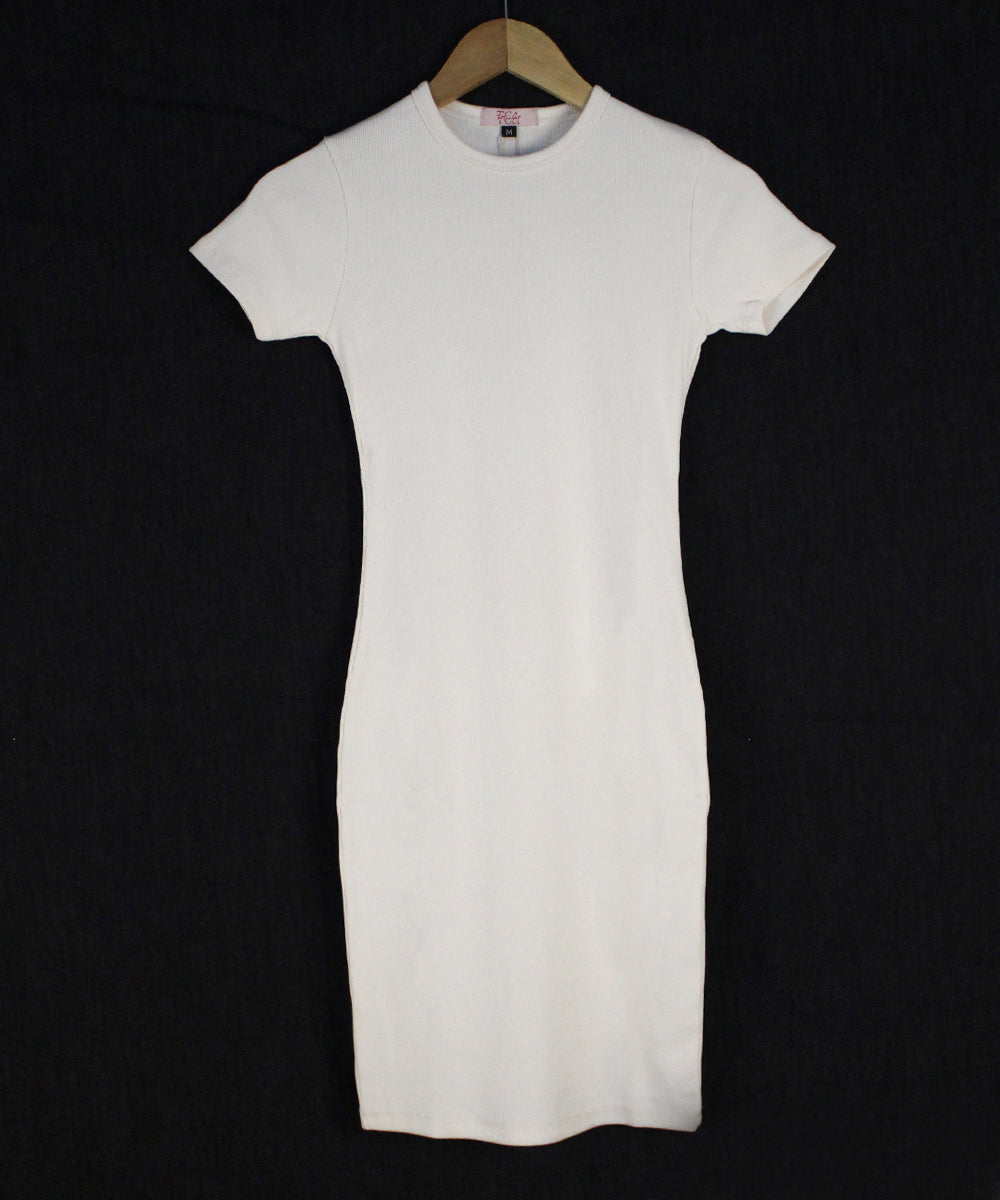 Sweetheart - Cream Mini Bodycon