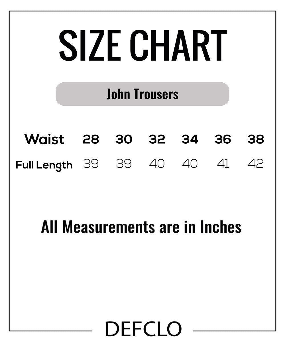 John Trousers - Tobacco Pants for Men