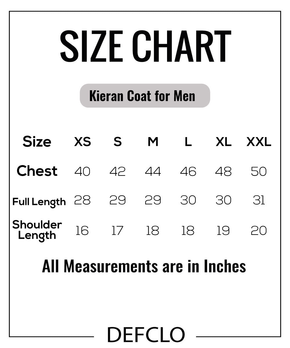Kieran Coat for Men - Forest Green