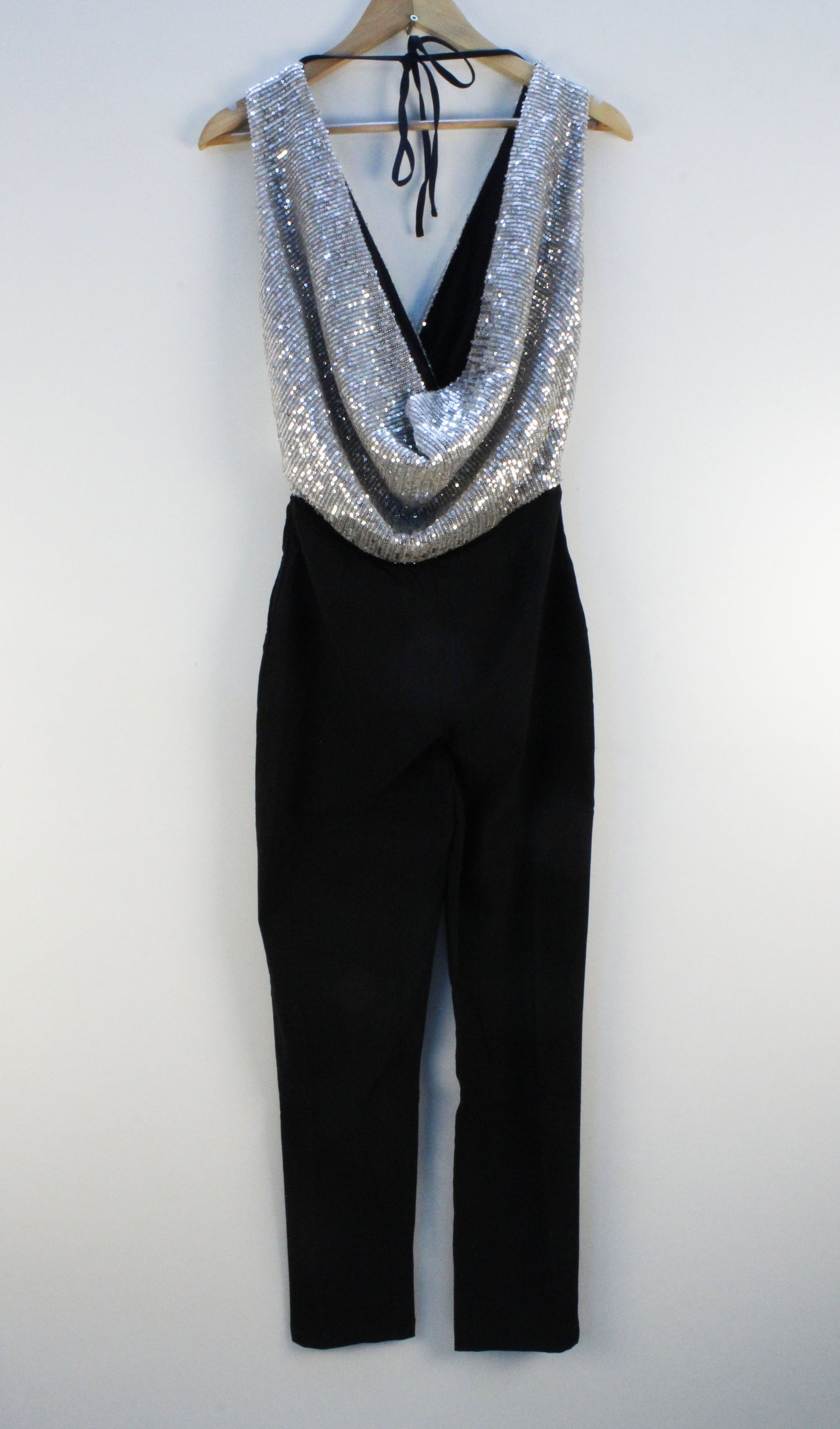 Moment - Sequin Black Jumpsuit