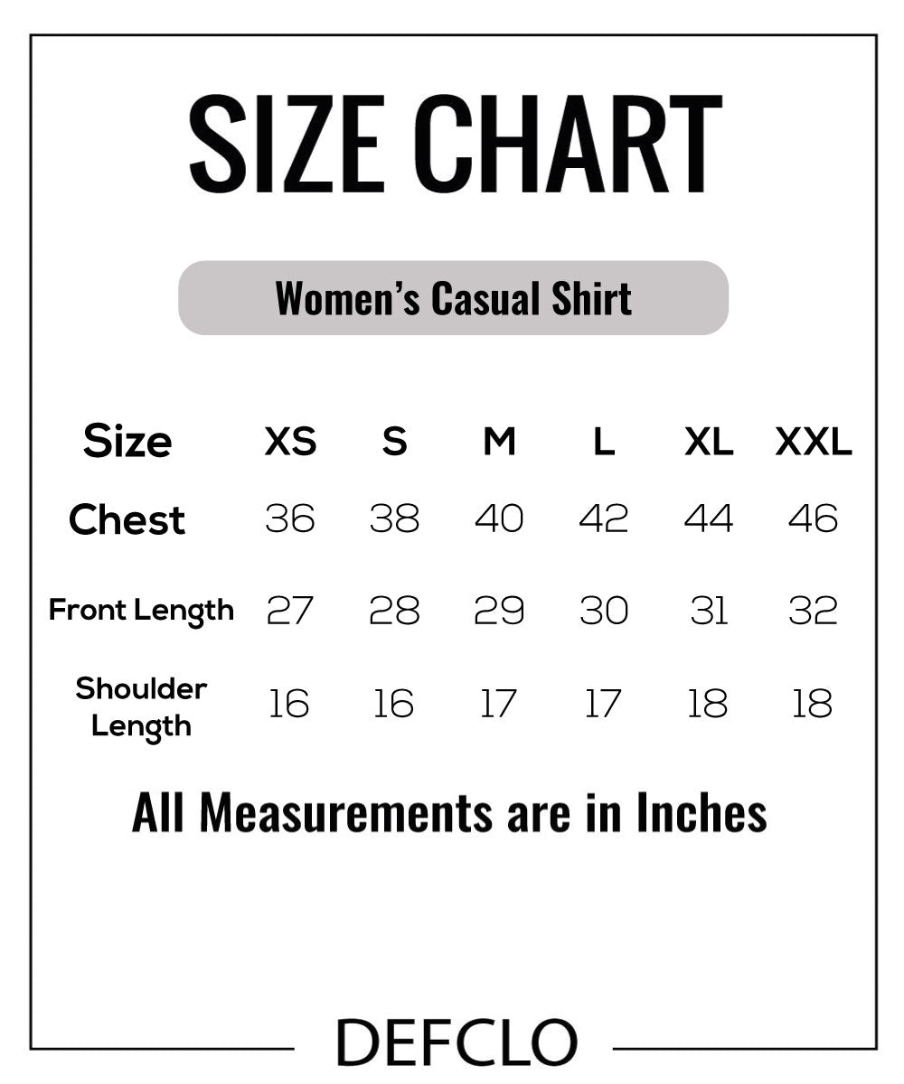 Smoked Grey - Casual Shirt For Women